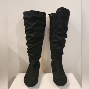 Torrid Velvet, Heeled Over the Knee Boots